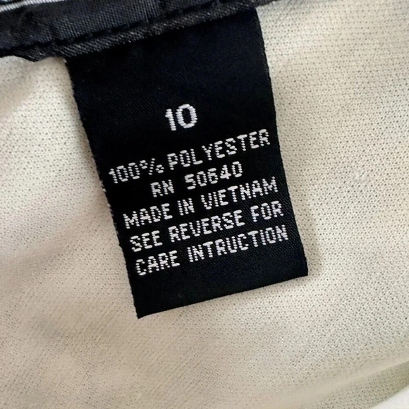 Jonathan Martin Studio Dress Womens 10 Slip MIdi Flowy Floral Watercolor Chiffon - Picture 6 of 16